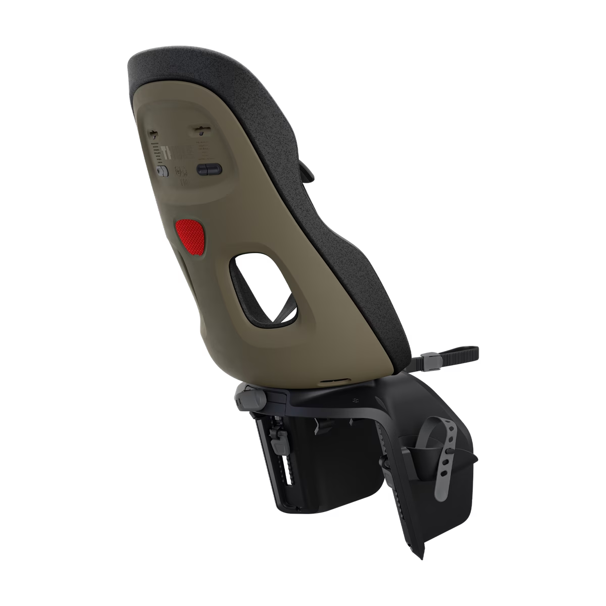 THULE Yepp Nexxt 2 Maxi Fahrradkindersitz Gepaecktraeger Deep Khaki - 12081303