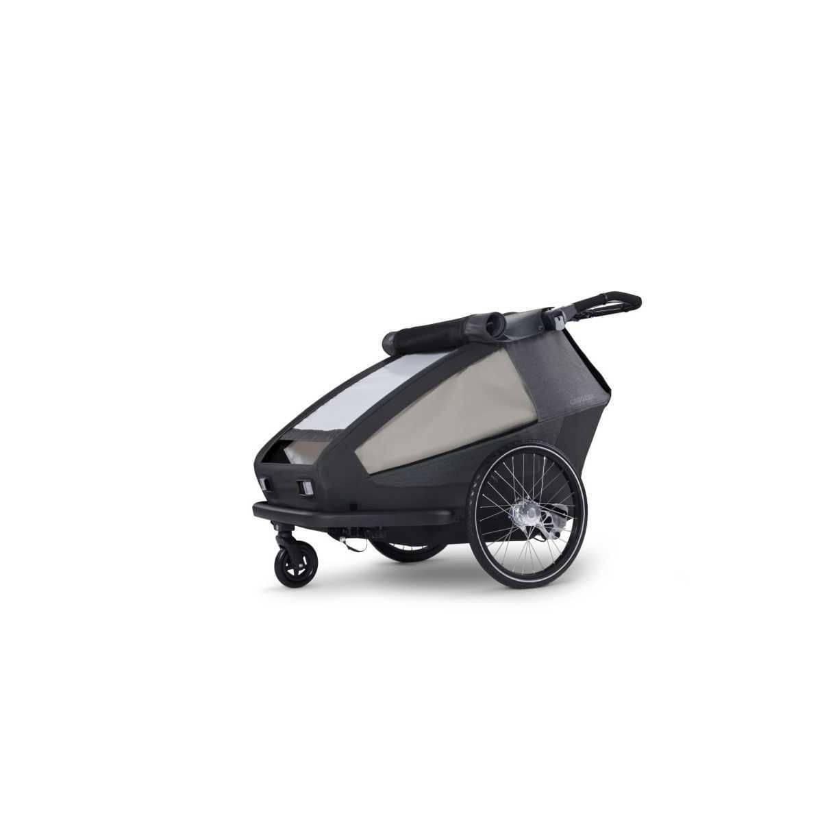 CROOZER Kinderfahrradanhaenger Kid Yuuna Moonlight Black - 121001124