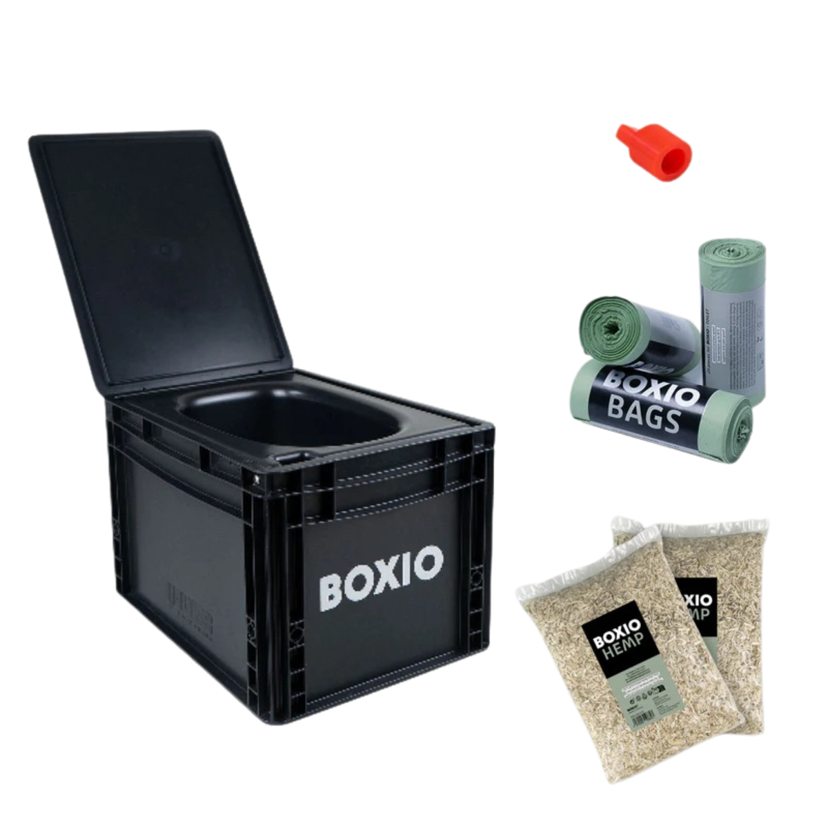 BOXIO - TOILET PLUS Trenntoilette mit Starterset BOXIO - TOILET PLUS Trenntoilette mit Starterset - BOX-TOI-BL-403027-PLUS