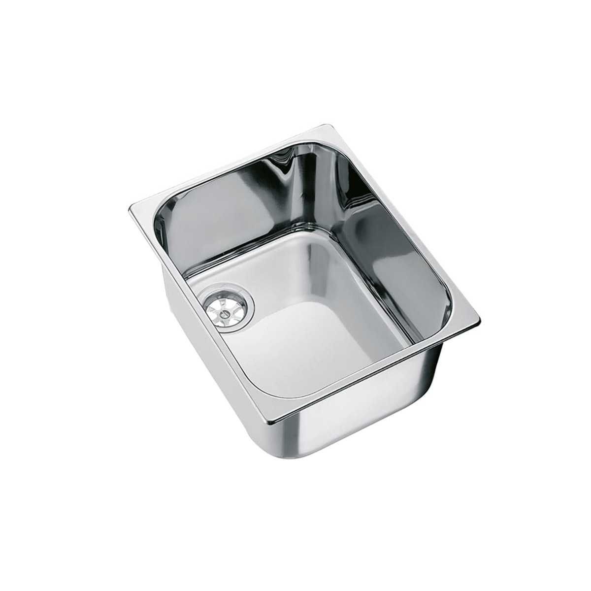 CAN LA1401 Spuele Edelstahl rechteckig 15 x 35-5 x 26 cm - LA1401-GR