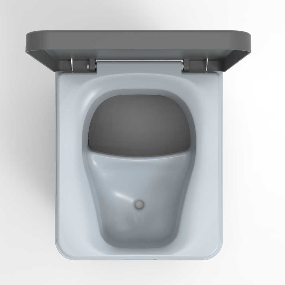 TRELINO Trenntoilette Evo Groesse M anthrazit T1-01302