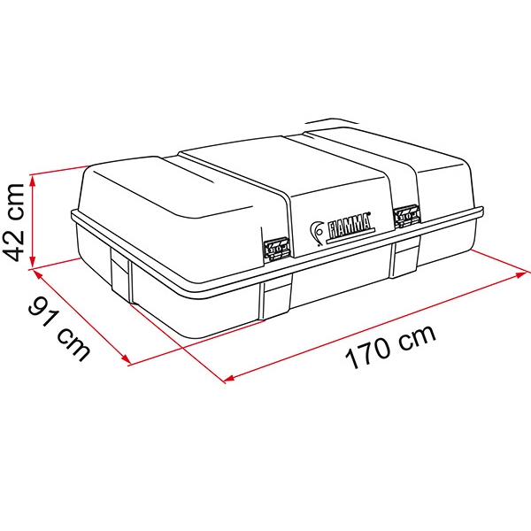 Fiamma ULTRA BOX 3 TOP 02085-01- 