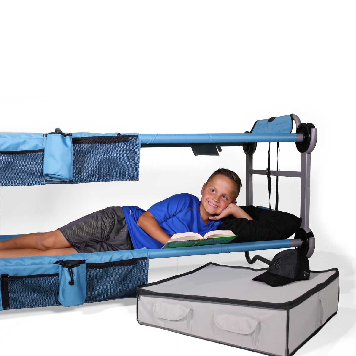 Disc-O-Bed Footlocker grau -Kid-O-Bunk- Kid-O-Bed- - 50052