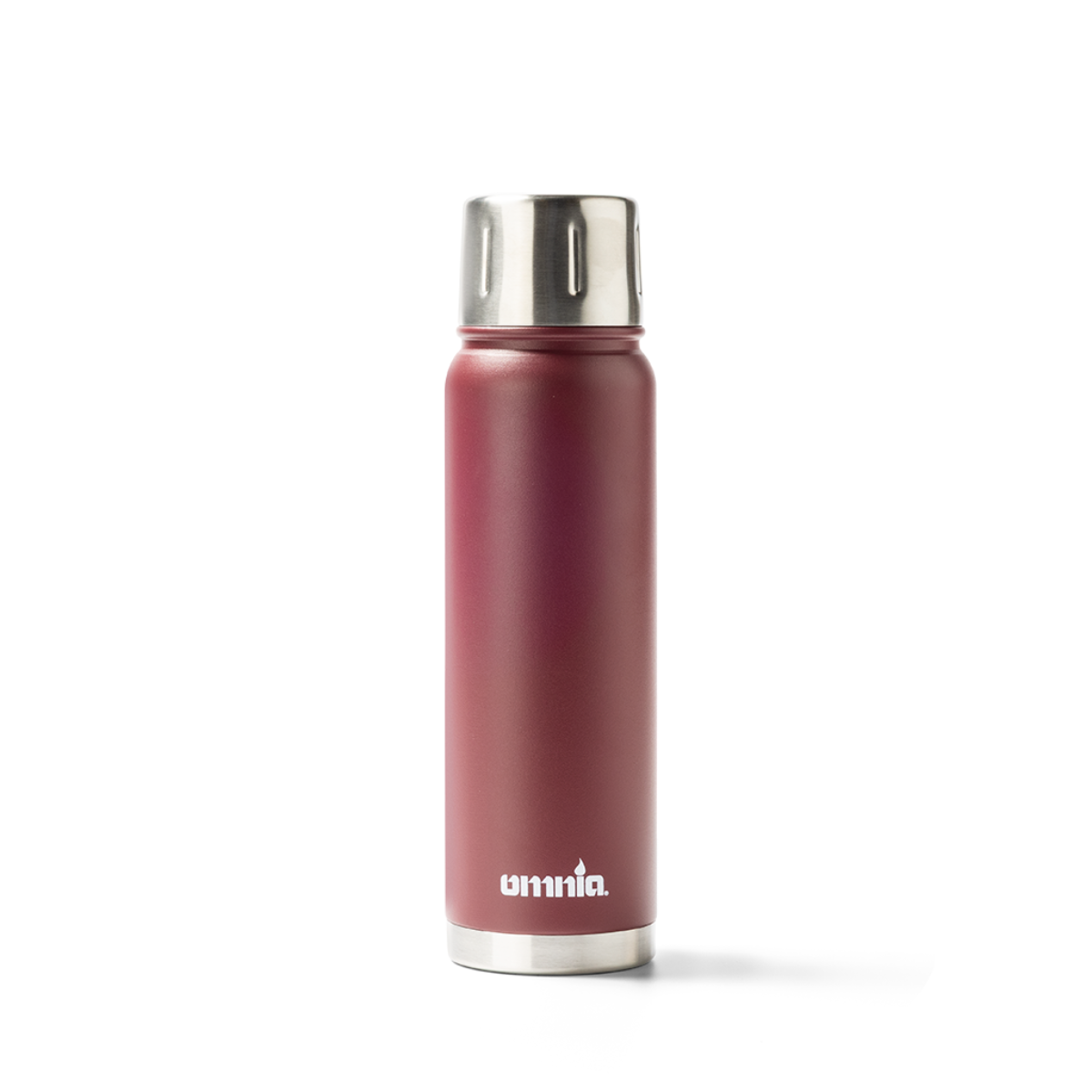 OMNIA Isolierflasche 0-75 l burgunderrot