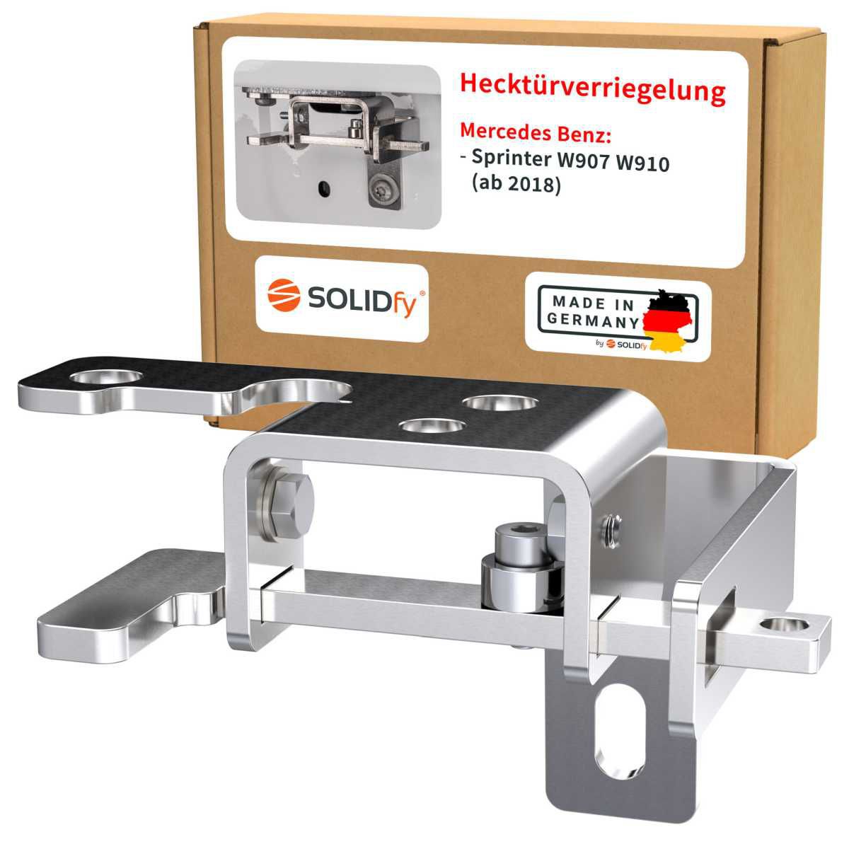 SOLIDfy® Einbruchschutz Prick Stop Hecktür MB Sprinter ab Bj. 2018