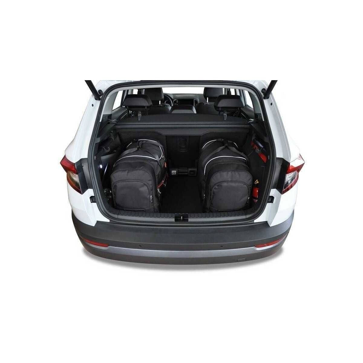 KJUST Kofferraum Taschen Set fuer SKODA KAROQ ab Bj. 2017 4er-Set - 7037026