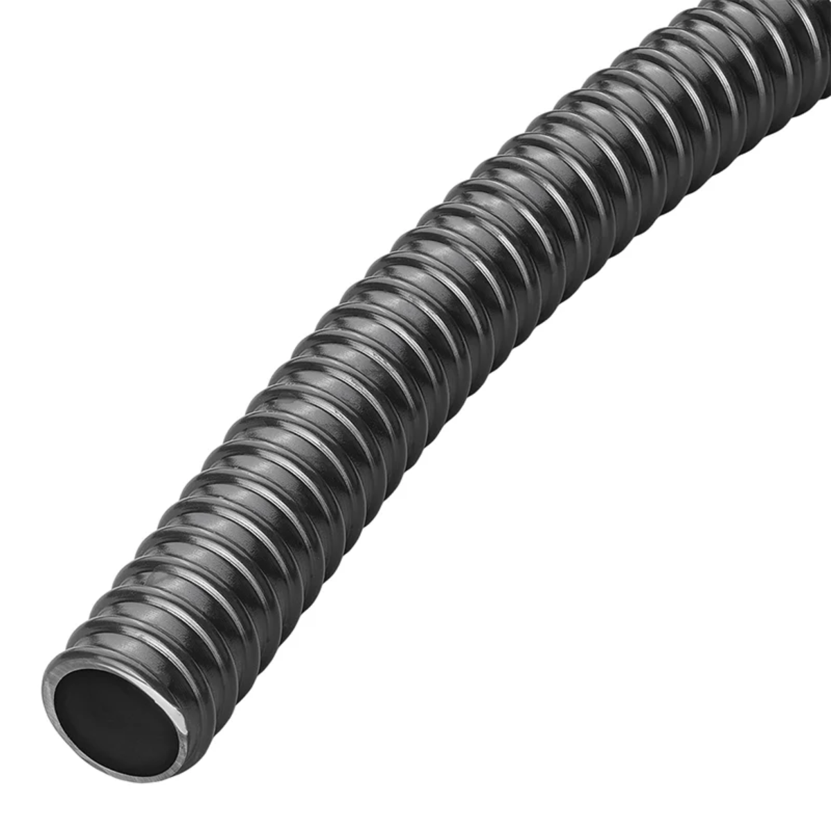 ProPlus Abwasser-Spiralschlauch Schwarz 19x25 mm 1 Meter - 151010v03