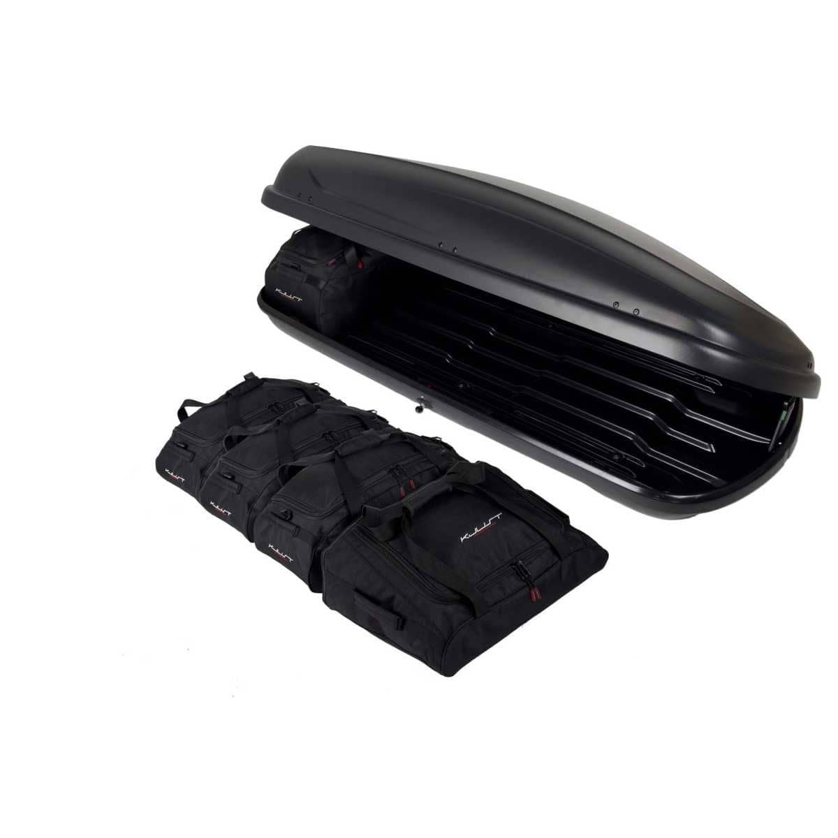 KJUST Dachboxen Taschen Set fuer Dachbox HAPRO TRAXER 6.6 5er-Set - 13202