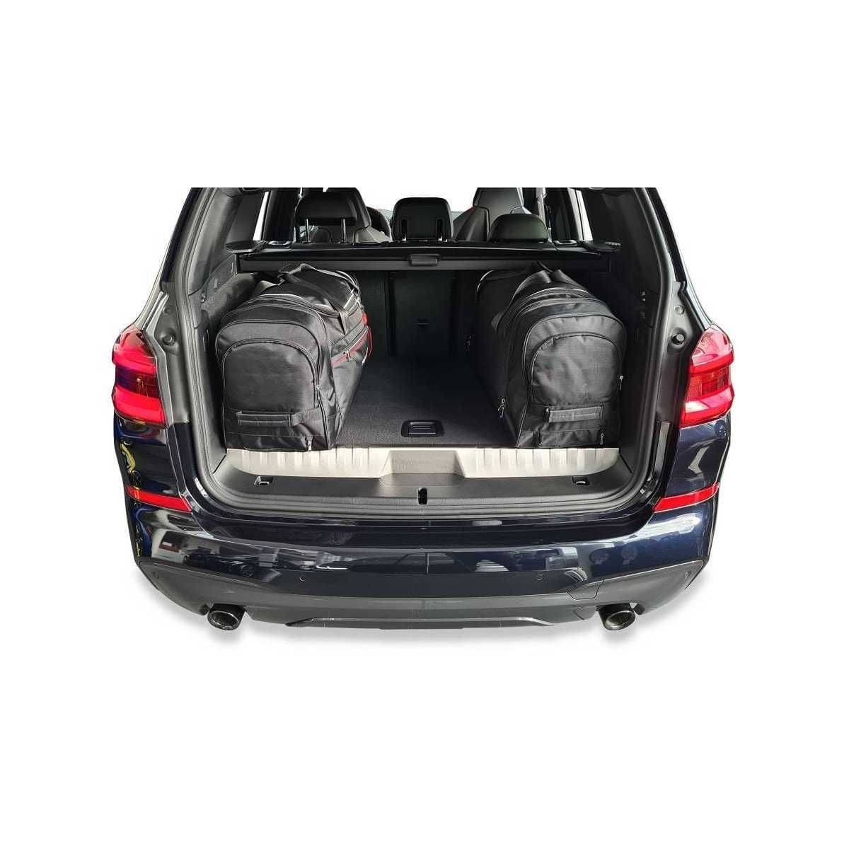 KJUST Kofferraum Taschen Set fuer BMW X3 PHEV ab Bj. 2019 4er-Set - 7007091