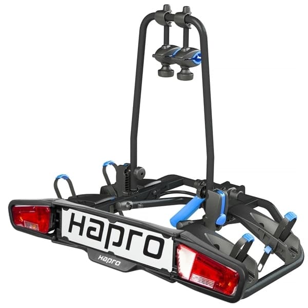 Hapro Atlas Premium II Blue E-bike Fahrradträger 2er neues Modell 32102 - geprüfte B-Ware Hapro Atlas Premium II Blue E-bike Fahrradtraeger 2er neues Modell 32102