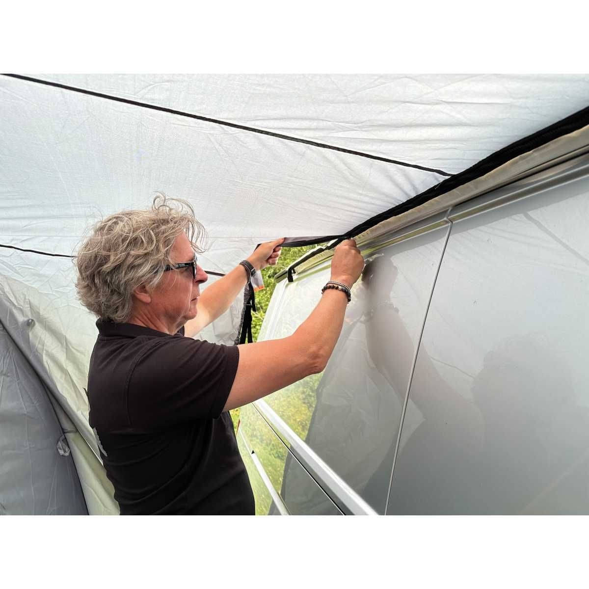 EuroTrail aufblasbares Bus Vorzelt ROADSTER AIR Anbauhoehe 180 - 210 cm - ETCT0188