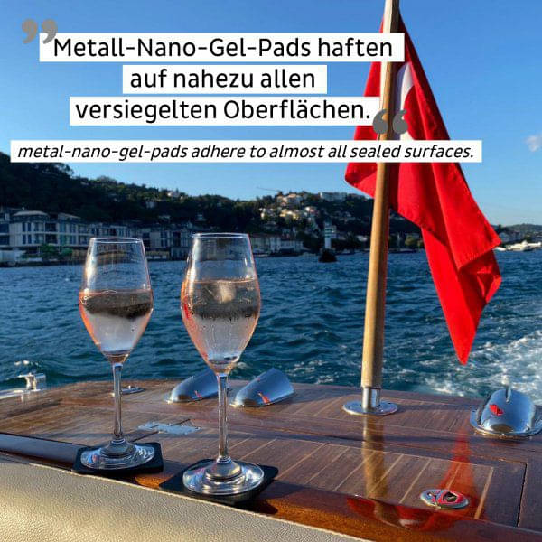 SILWY Magnet Kristallglaeser CHAMPAGNER S020-1302-2