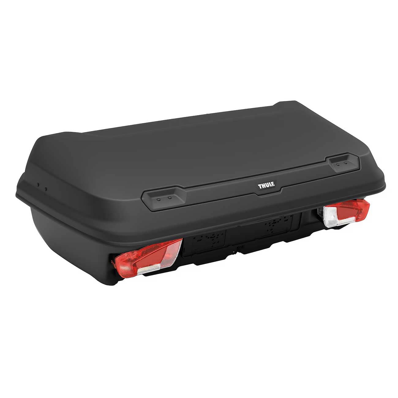 THULE Arcos Box M Black Heckbox Hartschale 906100 Set inkl. Plattform 906300 Volumen 300 Liter