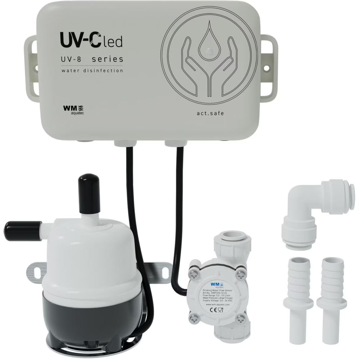WM AQUATEC UV-C-Desinfektionseinheit UV-8 ACT - UV-8-ACT