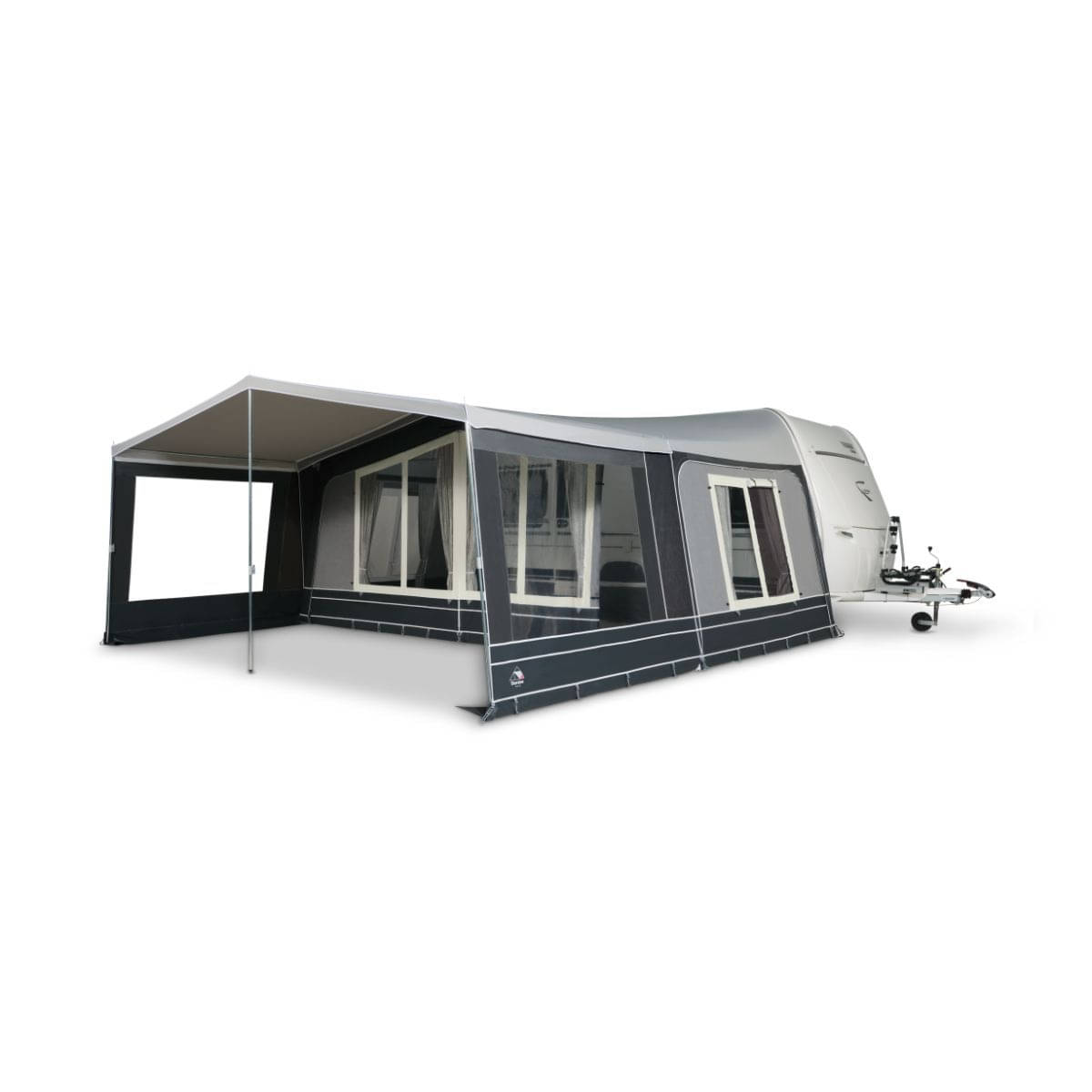 DOREMA Vorzelt-Sonnendach-Erweiterung LOCARNO PLUS 2-0- Gr. 17- Umlauf 1050-1075 cm- Tiefe 235 cm - 20987