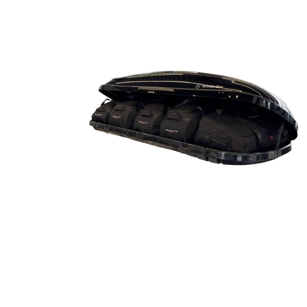 KJUST Dachboxen Taschen Set fuer Dachbox MERCEDES-BENZ A0008401200 450L 5er-Set - 13157