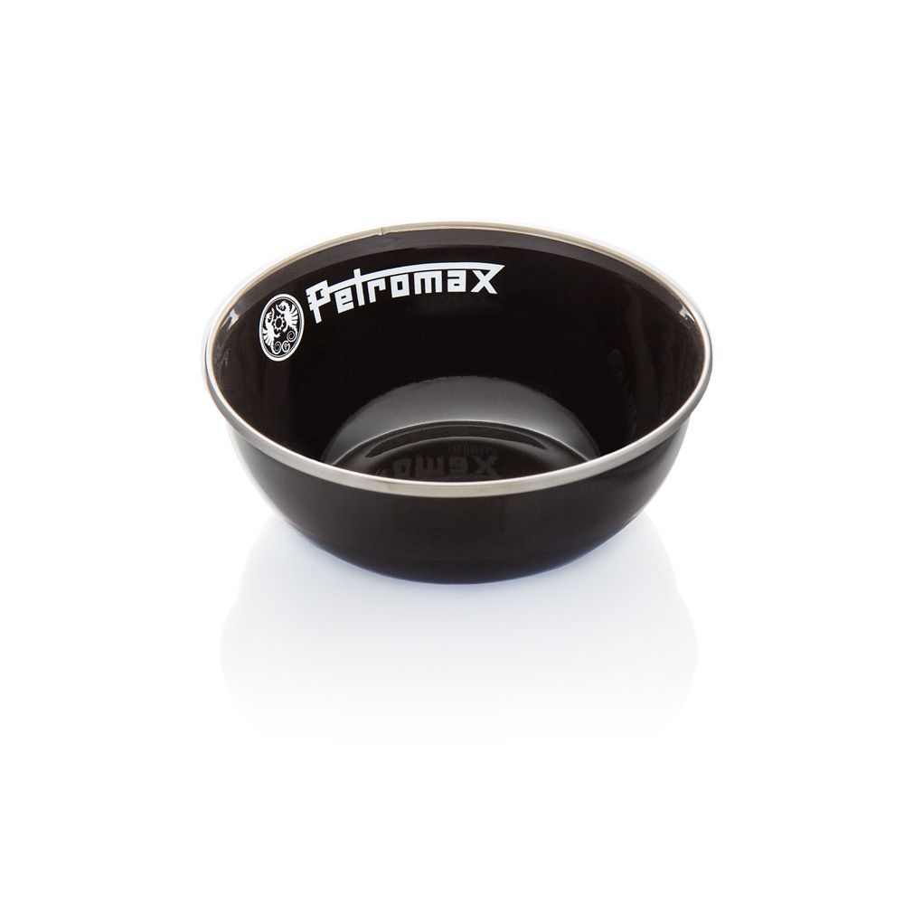 PETROMAX Emaille Schalen schwarz 2 Stueck 500 ml - px-bowl-s