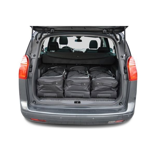 Car Bags P10601S Peugeot 5008 MPV Bj- 09-17 Reisetaschen Set- Auf Ihr Auto massgeschneidert- Das Original