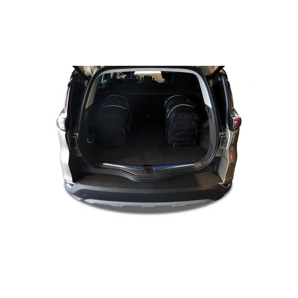KJUST Kofferraum Taschen Set fuer RENAULT ESPACE Bj. 2014-2021 5er-Set - 7034031