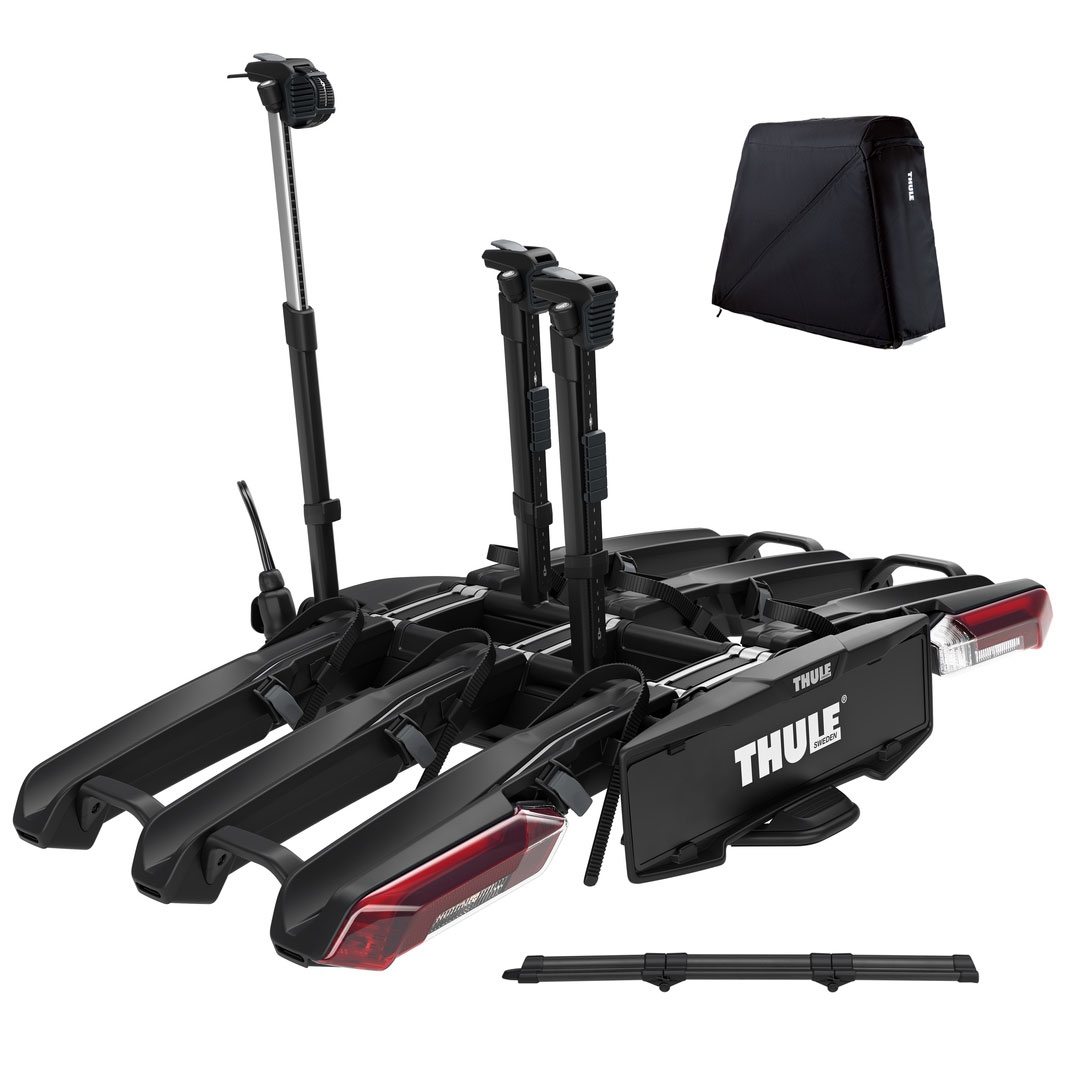 Thule Epos 3 - 979100 - THULE 9791 Epos 3 Fahrradtraeger faltbar - inkl. Tasche und Auffahrschiene