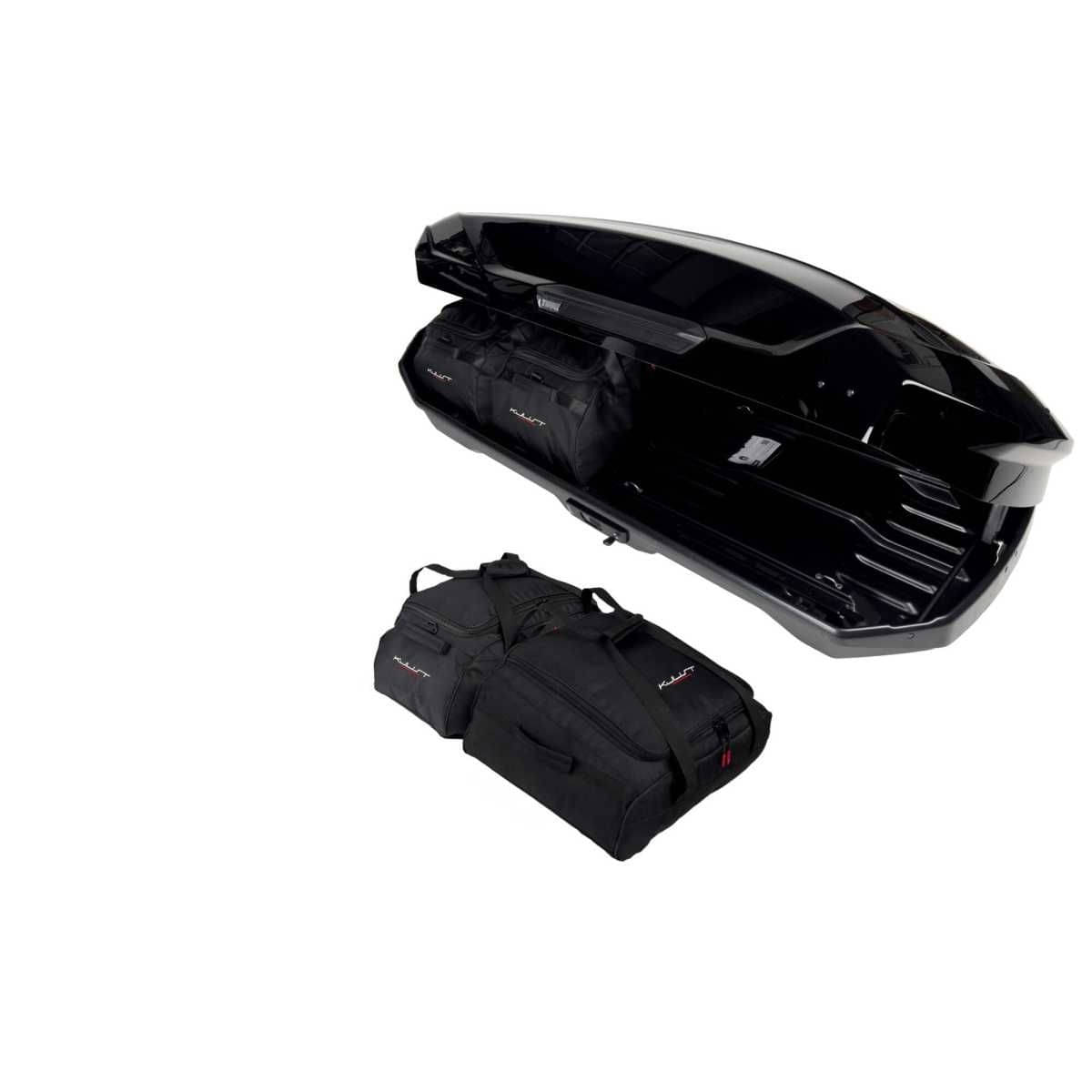 KJUST Dachboxen Taschen Set fuer Dachbox THULE MOTION 3 L 4er-Set - 13168