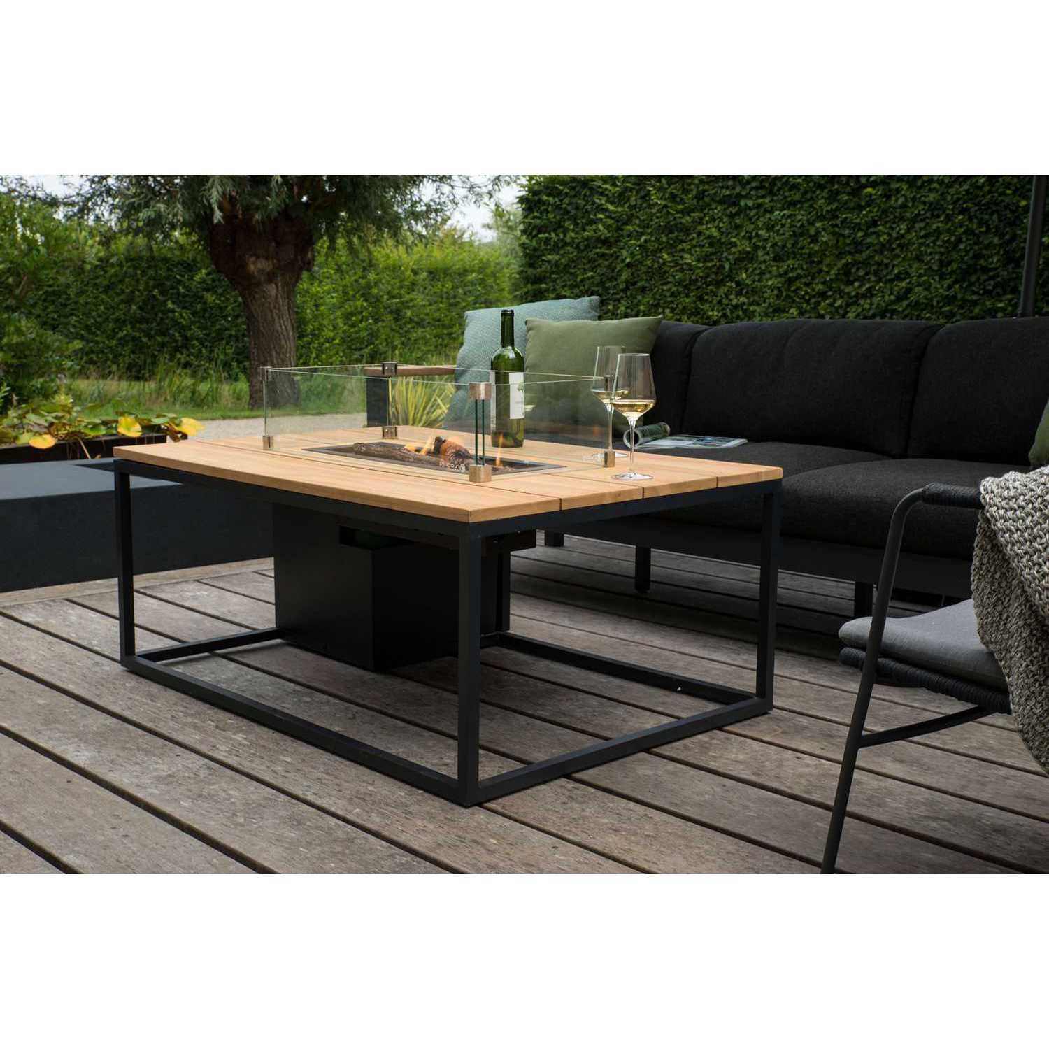 COSI Feuertisch Cosiloft 120 schwarz-teak Artikelnr. 5958750