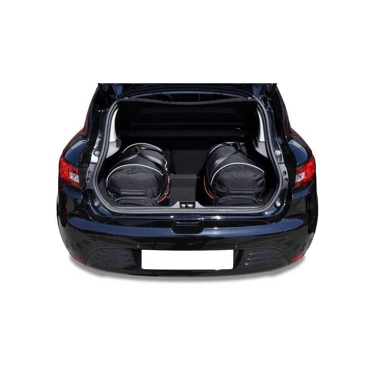KJUST Kofferraum Taschen Set fuer RENAULT CLIO Bj. 2012-2019 3er-Set - 7034001