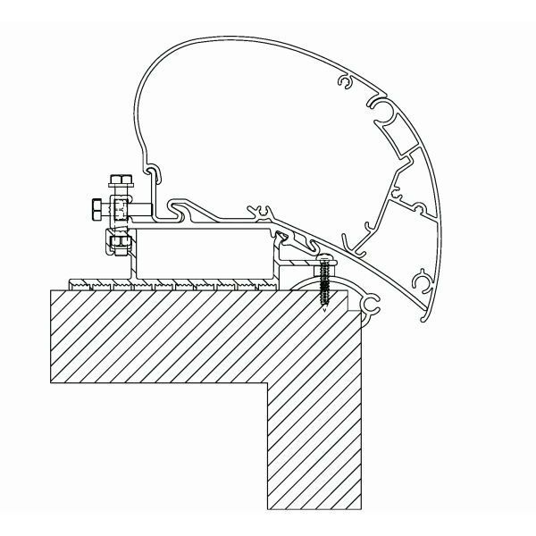 THULE Adapter Roof Top fuer Markise 6300 308299