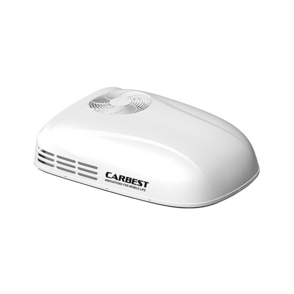 CARBEST Dach-Klimaanlage CoolSky 2600 W weiss inkl. Luftverteiler - 495003