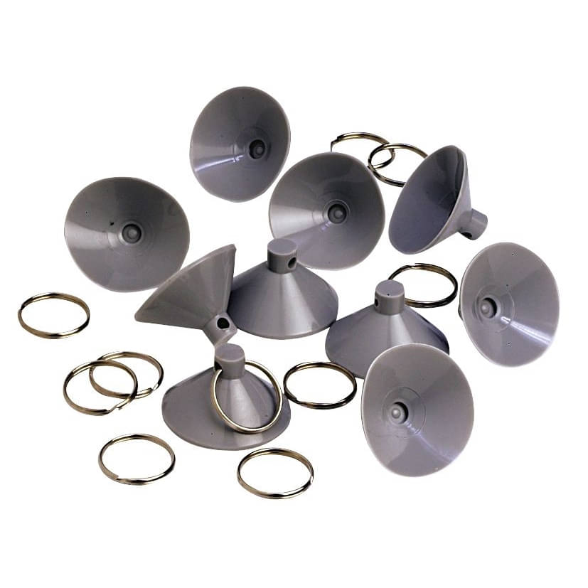 HTD Saugnaepfe mit Ringen 10er Pack 925758B