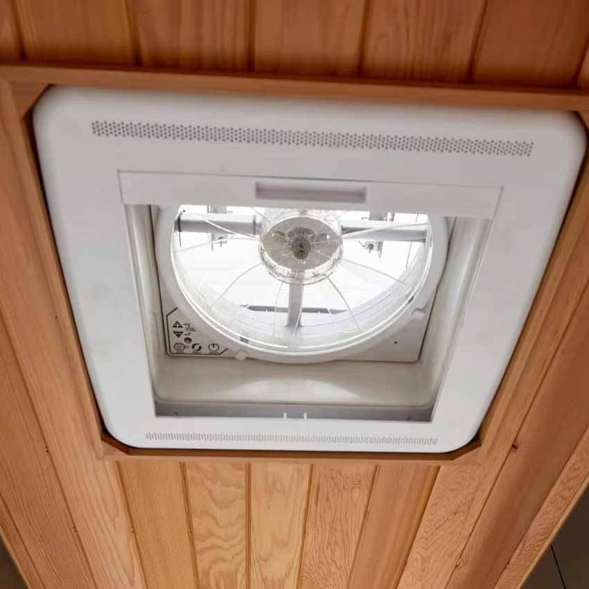 MAXXAIR MaxxFan Deluxe Dachlüfter weiß - geprüfte B-Ware MAXXAIR MaxxFan Deluxe Dachluefter weiss MFD 7000KI40