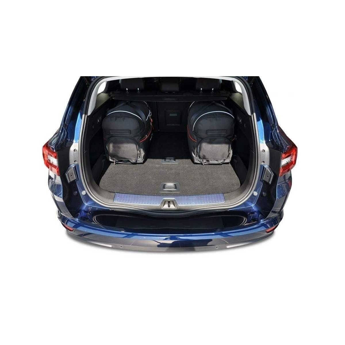 KJUST Kofferraum Taschen Set fuer RENAULT TALISMAN GRANDTOUR ab Bj. 2015 5er-Set - 7034023