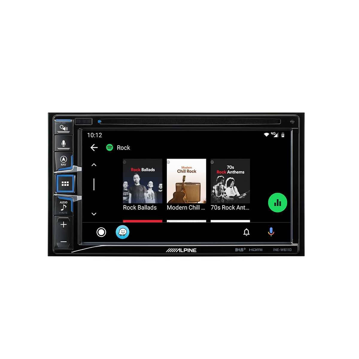 ALPINE 2-DIN-Navigationssystem INE-W611DC inkl- Einbaukit fuer Iveco Daily VII ab Bj. 2019 - KIT-6IDVII INE-W611DC