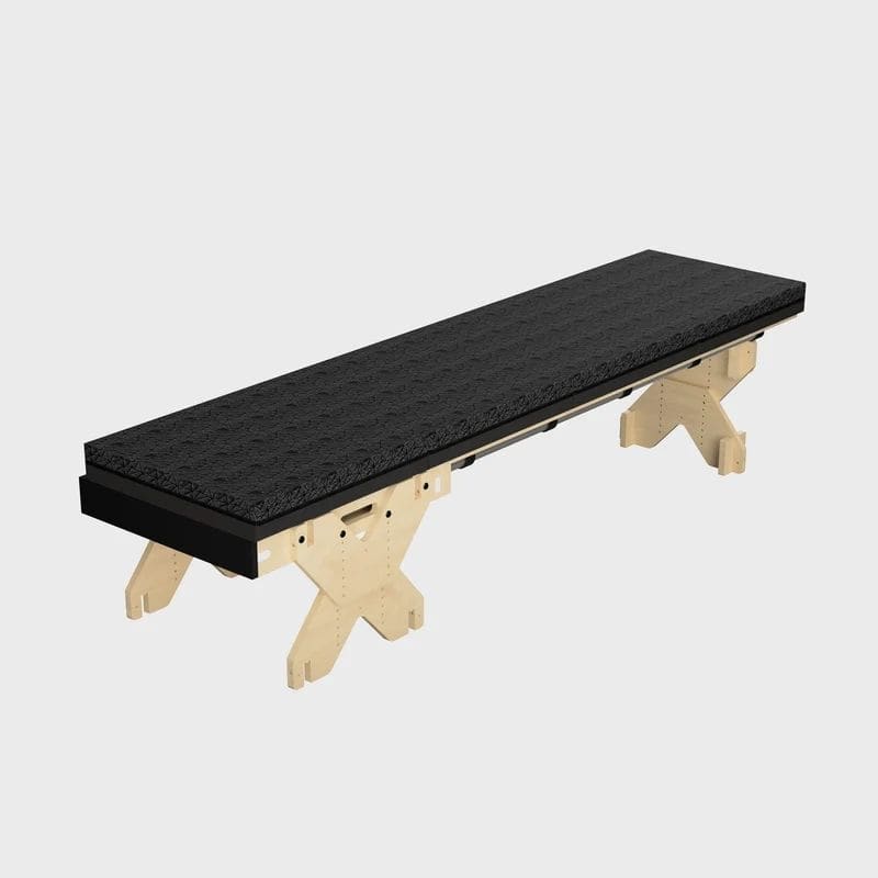 BOXIO - RACK Modulares Campingbett inkl. Fuss-Set- Bundle XS - BOX-BED-BUNDLE-XS