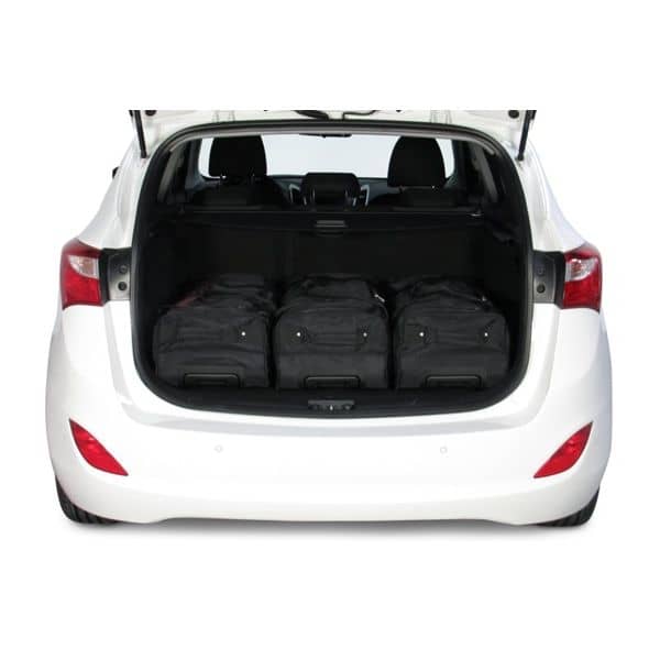 Car Bags H10801S Hyundai i30 GD Kombi Bj- 12-17 Reisetaschen Set- Auf Ihr Auto massgeschneidert- Das Original