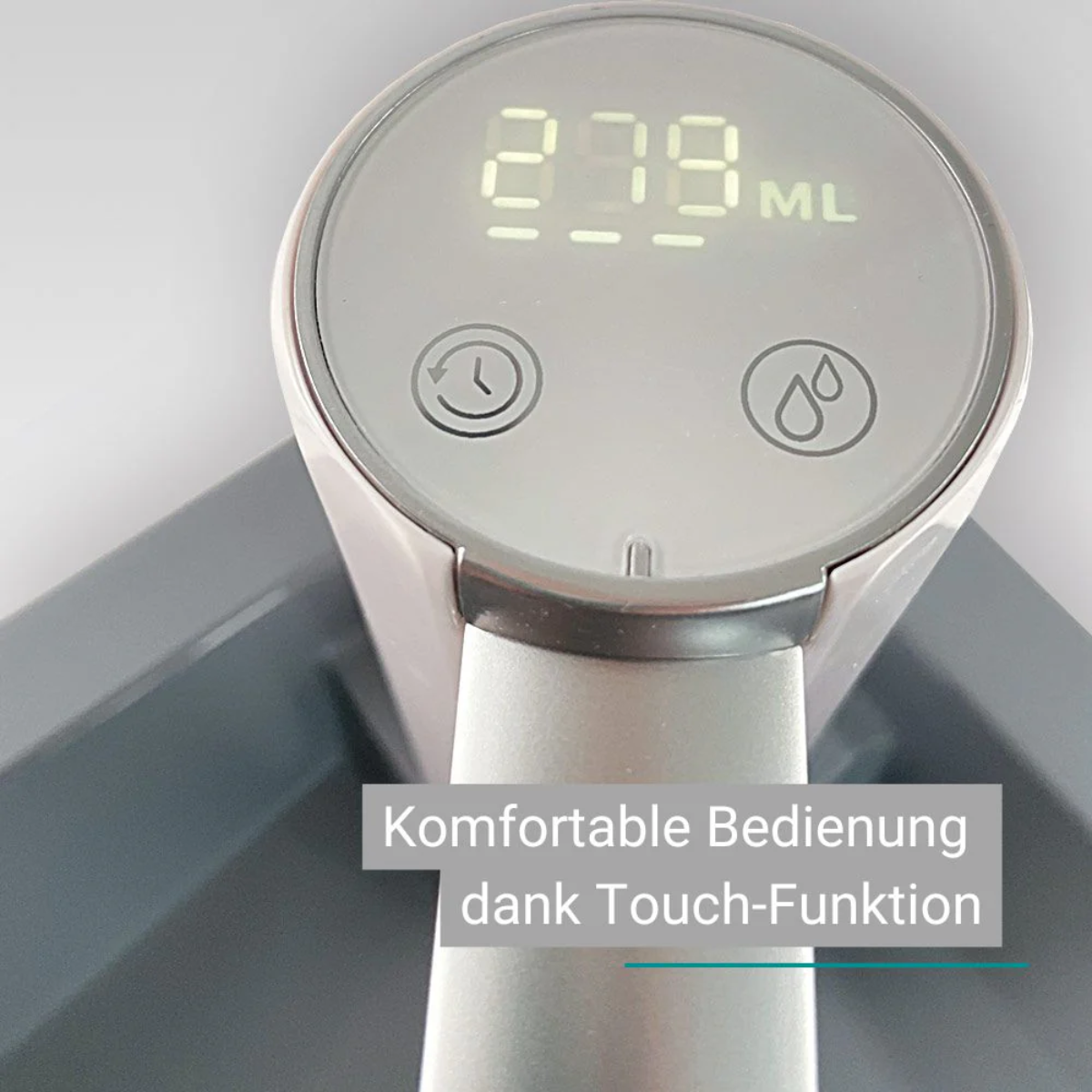 TRELINO Splash Basic - Waschbecken Groesse L Anthrazit - T6-01202