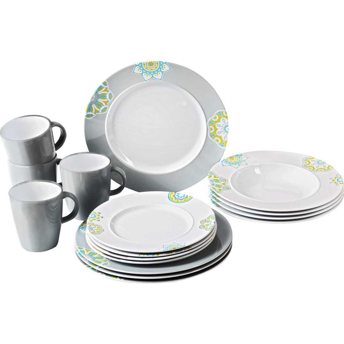 BRUNNER Sandhya Dinner Service Geschirrset 16-tlg - 0830151N.C2E