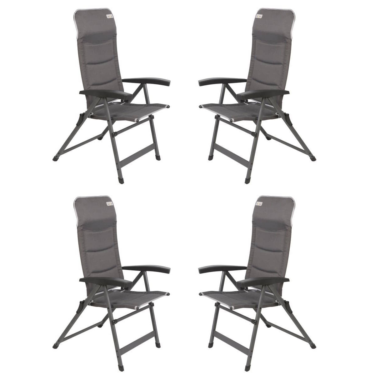 Set BelSol Campingstuhl -Back to Nature- THERESA 4 Stuehle - 21013021