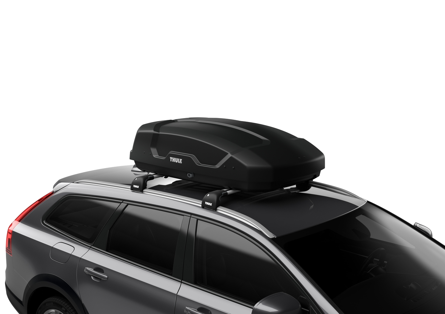 Thule Force XT S - 635100 - Dachbox THULE Force XT S 300 L Black Aeroskin