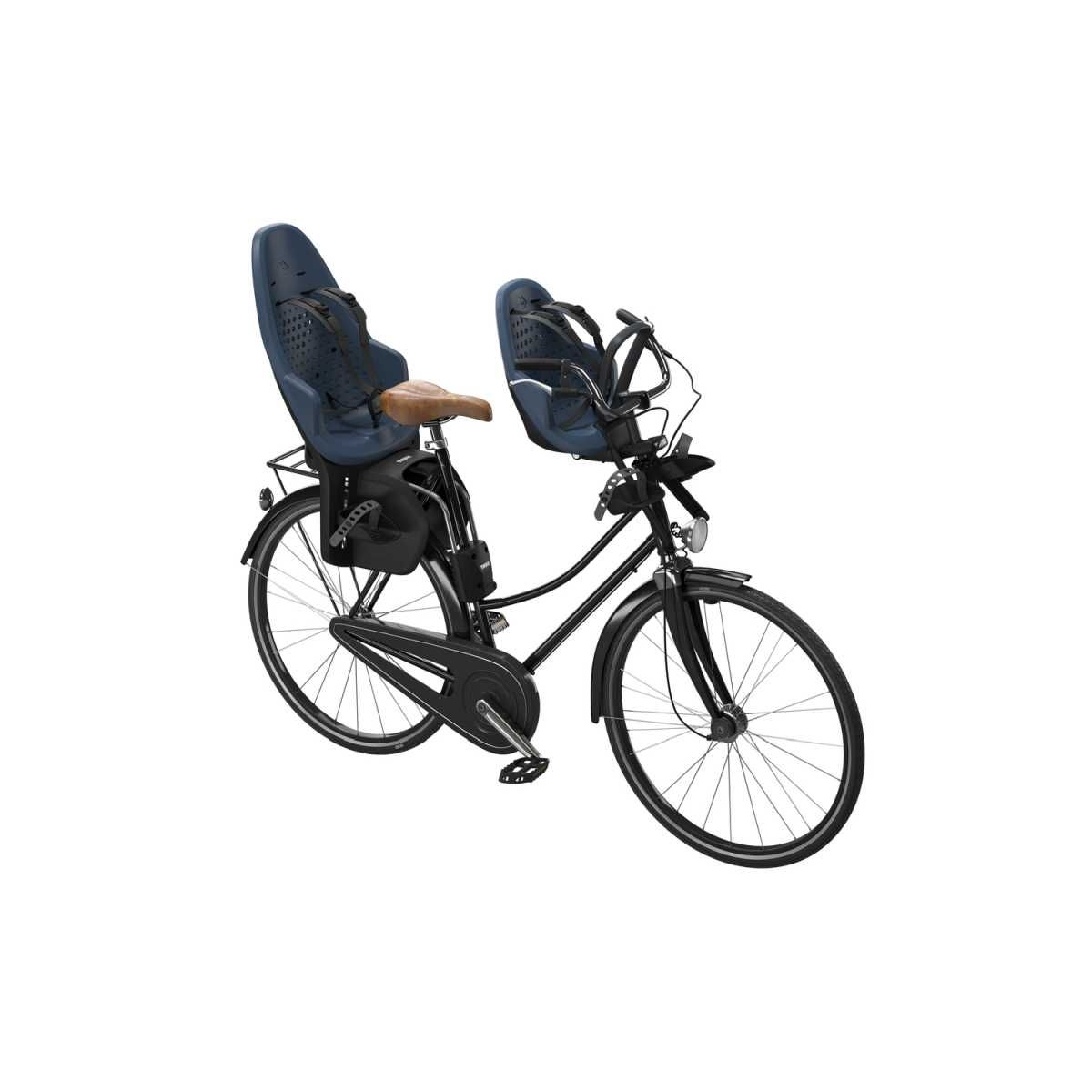 THULE Yepp 2 Maxi Fahrradkindersitz Rahmenmontage Majolica Blue - 12021302