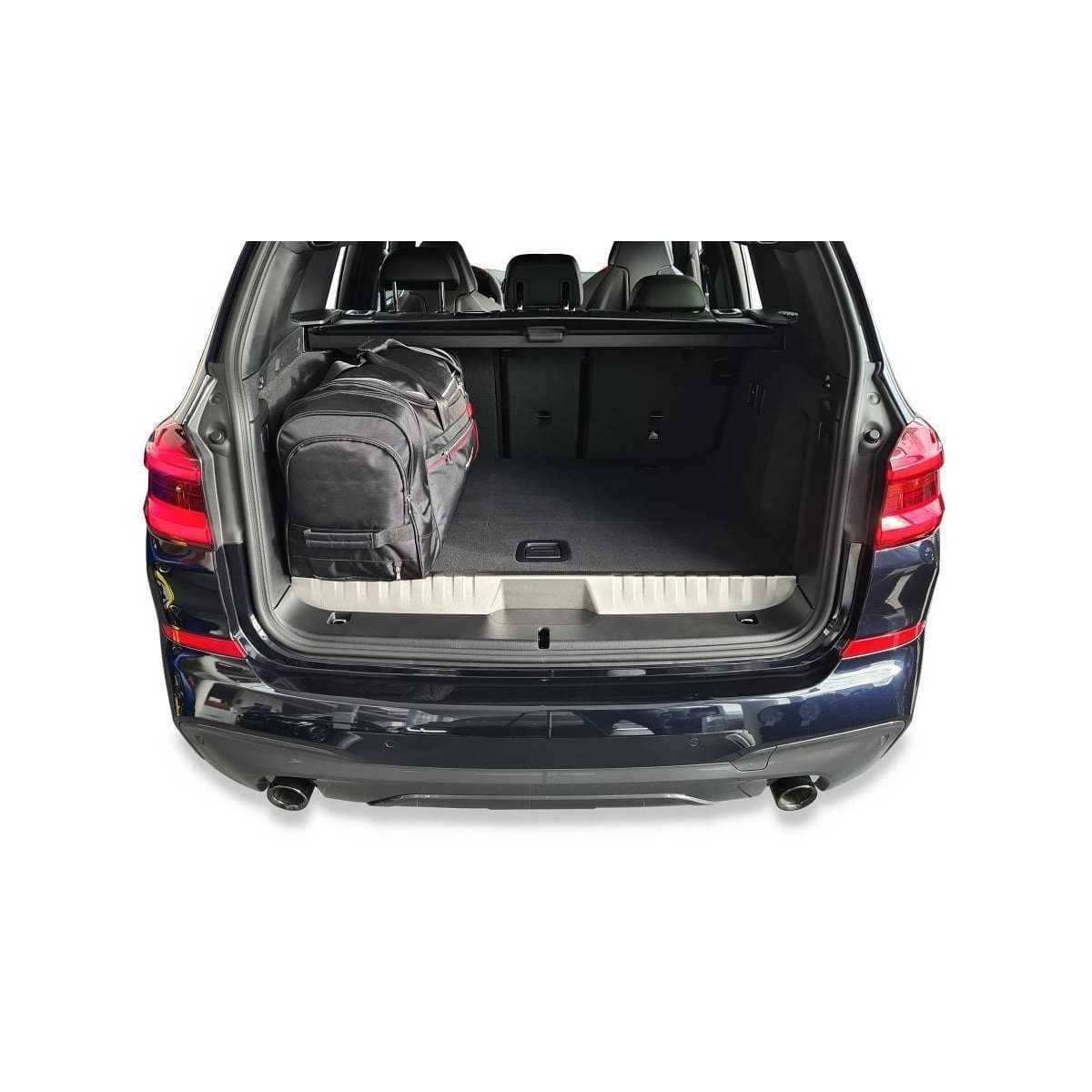 KJUST Kofferraum Taschen Set fuer BMW X3 PHEV ab Bj. 2019 4er-Set - 7007091