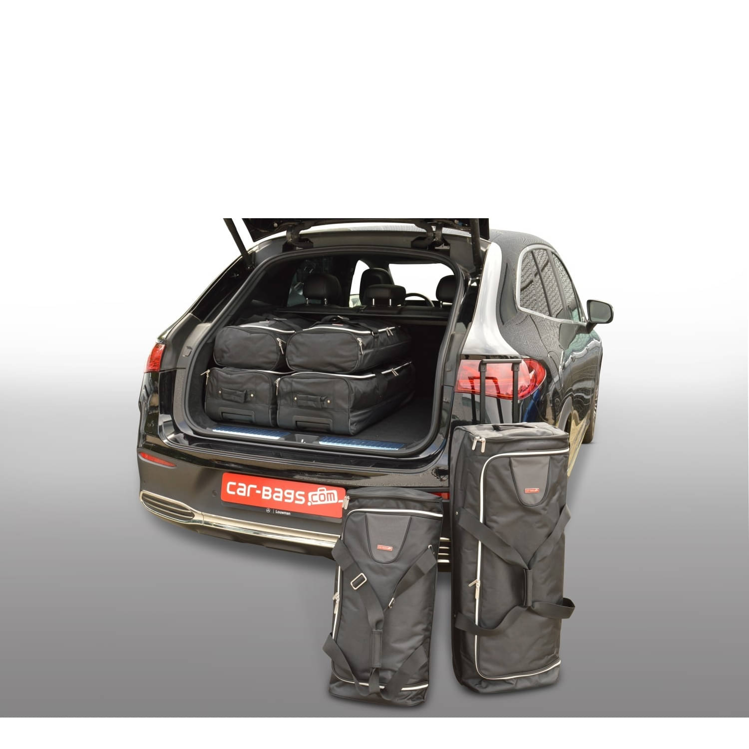 Car Bags M27001S MERCEDES EQE SUV -X294- Bj- 22- Reisetaschen Set- Auf Ihr Auto massgeschneidert- Das Original