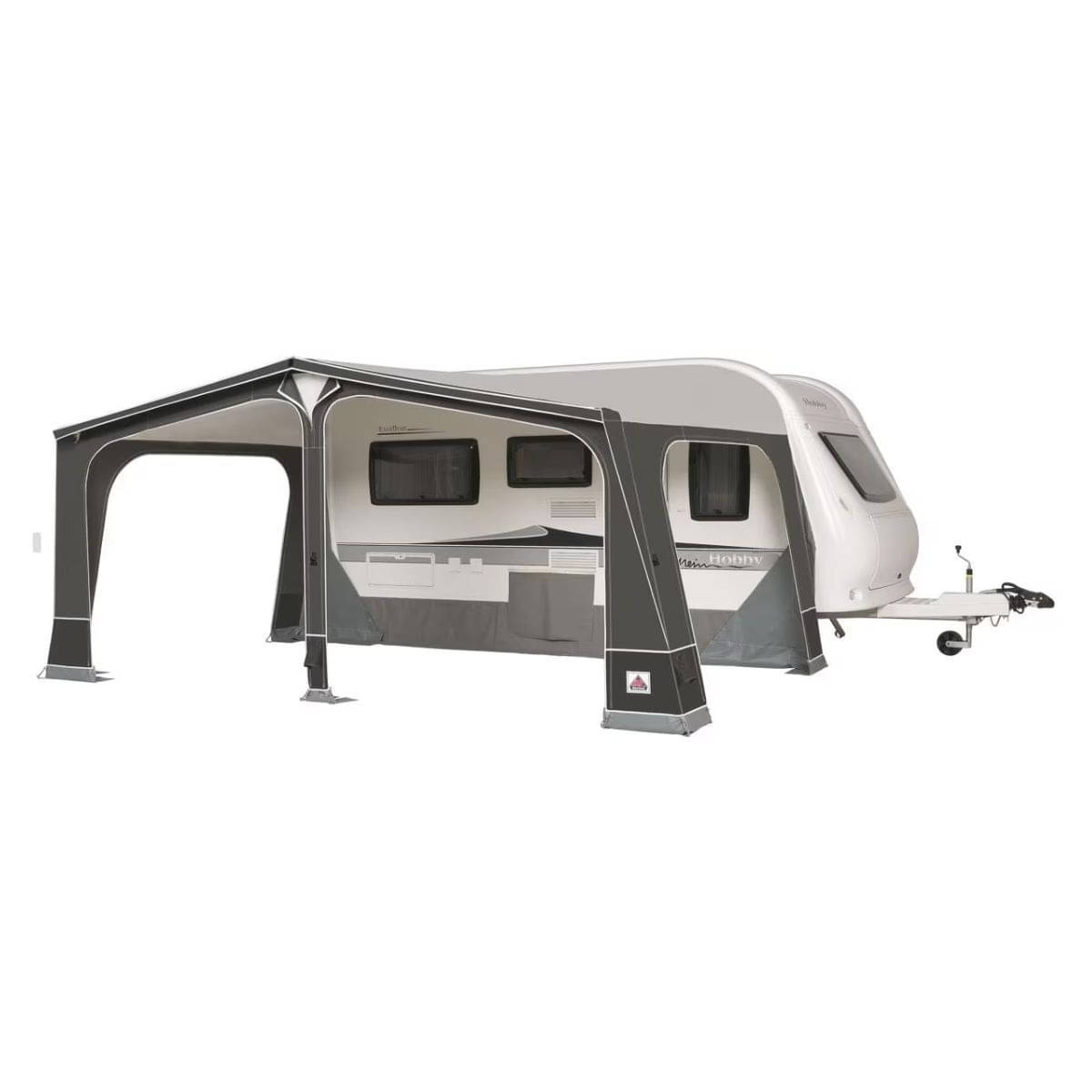 DOREMA aufblasbares Wohnwagen-Vorzelt DAYTONA AIR All Season- Gr. 6- Umlauf 775-800 cm- Tiefe 240 cm - 3606