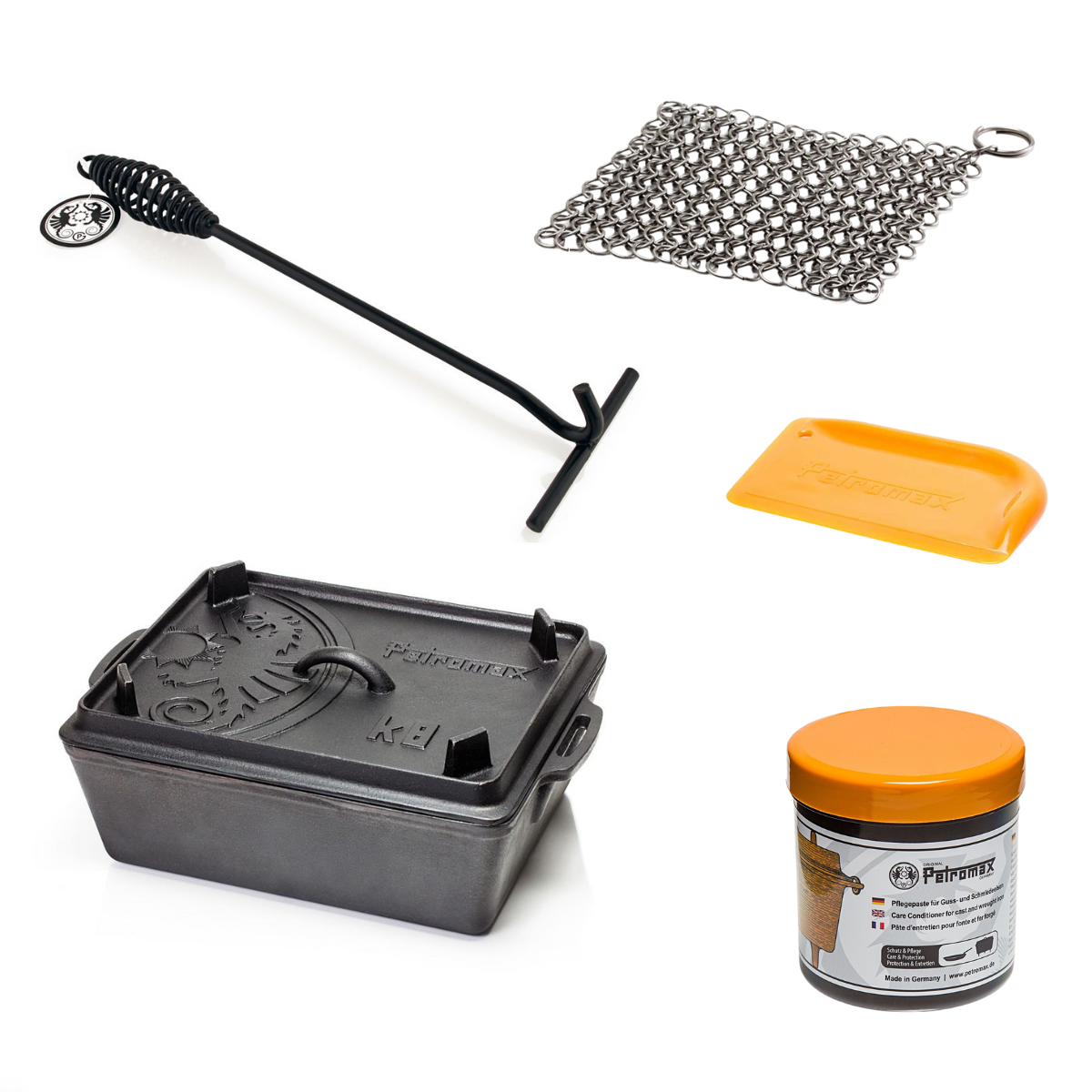 PETROMAX Kastenform mit Deckel K8 - Starterset PETROMAX Kastenform mit Deckel K8 - Starterset k8 ftdh ft-pflege scrub os