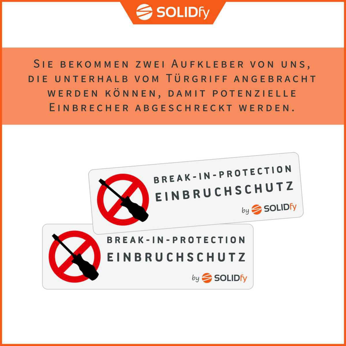 SOLIDFY Prick Stop Einbruchschutz fuer Fahrertuer