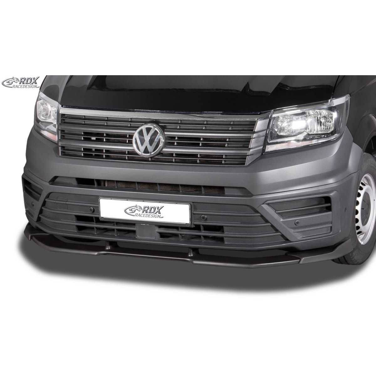 RDX Racedesign Frontspoiler Frontlippe VARIO-X fuer fuer VW Crafter - MAN TGE ab Bj. 2017 - RDFAVX30217