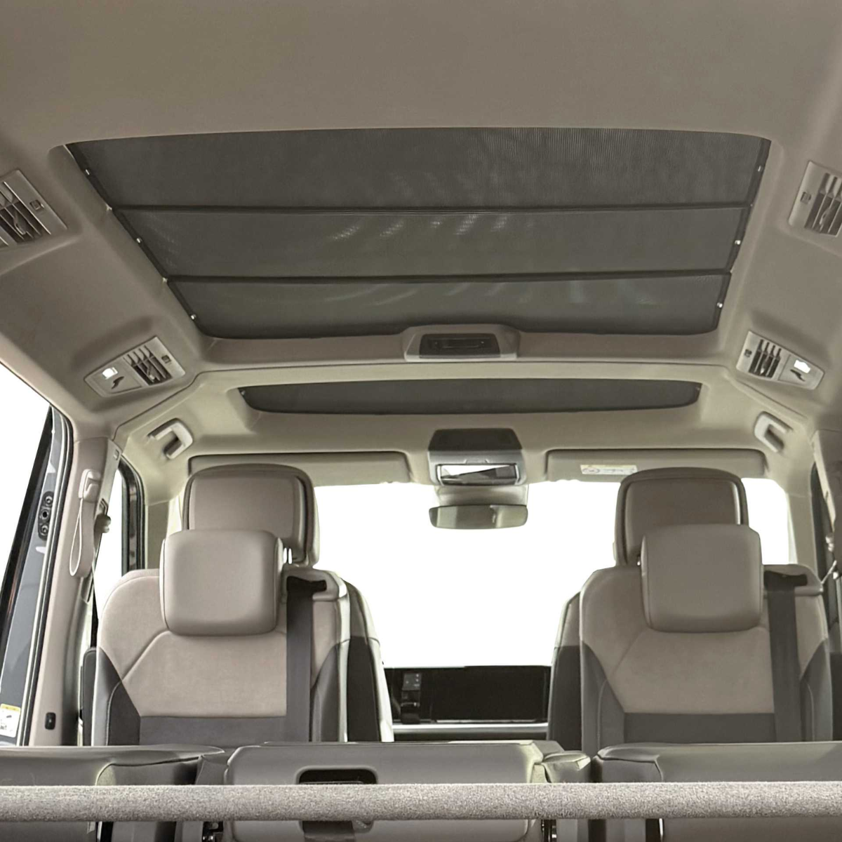 WINDESA SunClip Sonnenschutz - Sichtschutz VW T7 Panoramadach ab Bj. 2021 Set PD - sun-10315pd