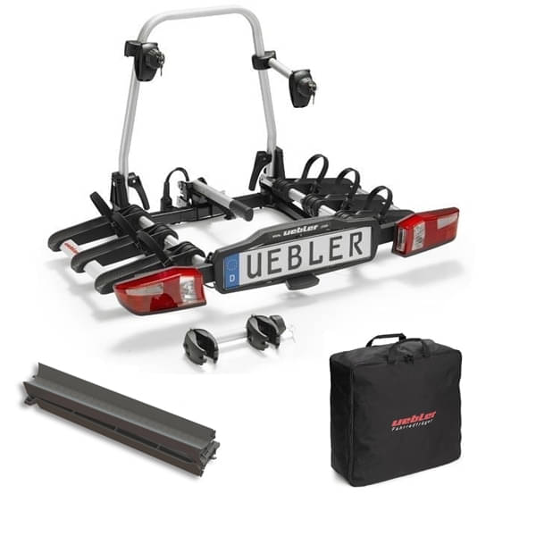 Set UEBLER X31 S Fahrradtraeger 15770 3 Raeder faltbar inkl. Tasche und Auffahrschiene