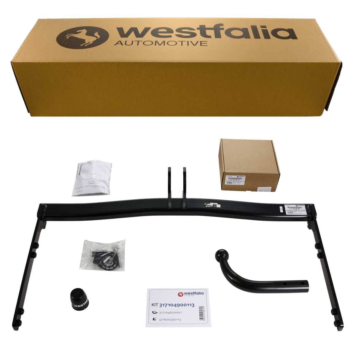 WESTFALIA Starre Anhängerkupplung Skoda Superb 06/08-05/15 / Octavia 01/15-12/13 Set inkl. E-Satz Westfalia Starre Anhaengerkupplung fuer Skoda Superb Limousine-Combi II -BJ 06-08-05-15- Skoda Octavia II Limousine-Combi -BJ 01-05-12-13- - im Set mit 13-pol. fahrzeugspezifischem Elektrosatz - 317104900113