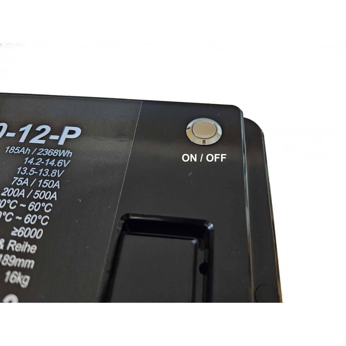 BULLTRON Lithium-Batterie POLAR 185Ah 12V inkl. BMS 200A Dauerstrom - App - LI185B200-12-P